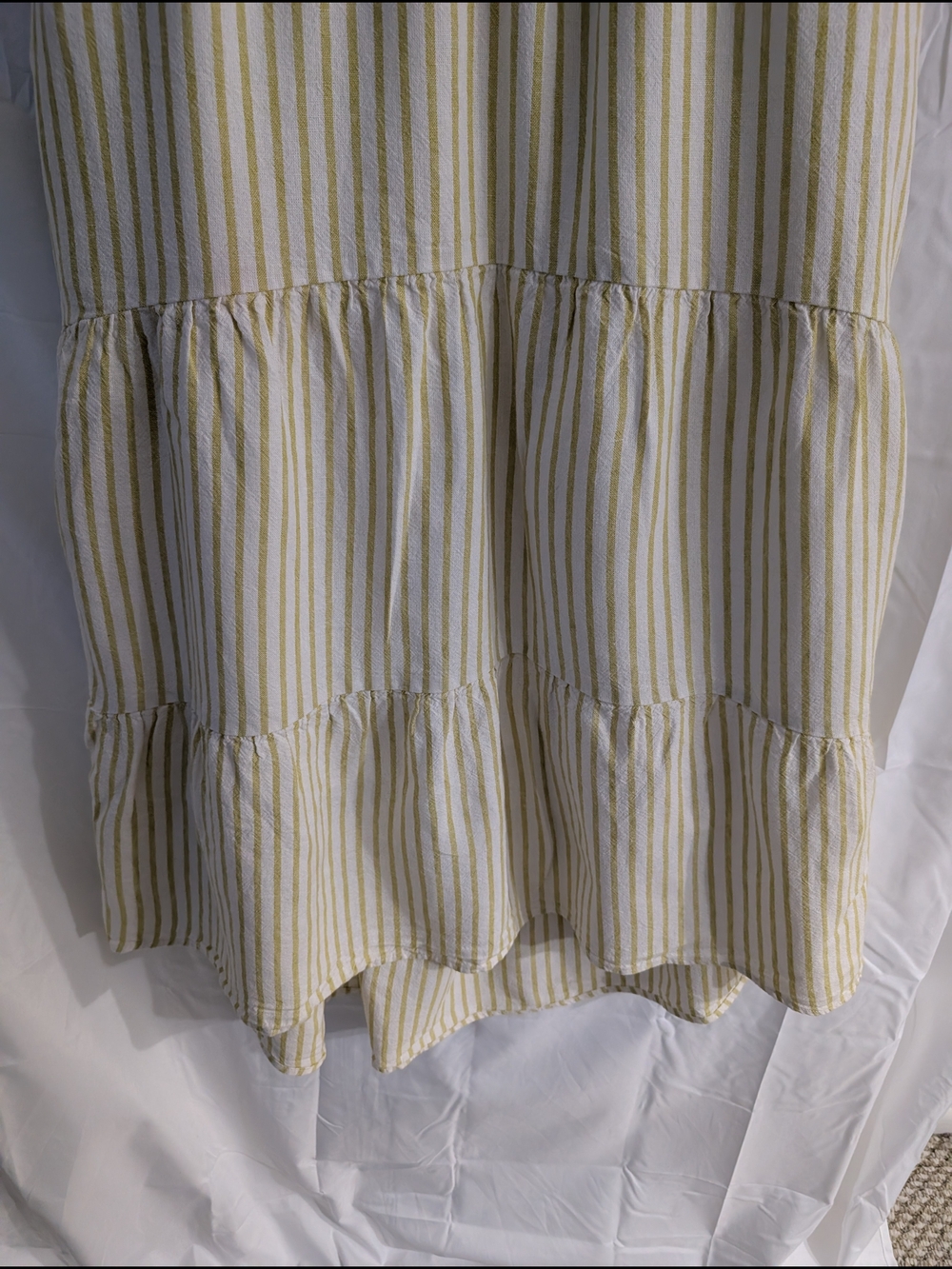 Sonoma Yellow and White Striped Maxi Dress - Picture 10 of 10
